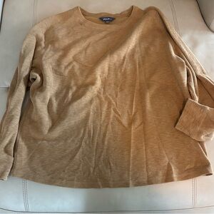 Eddie Bauer Brown Knit Pullover